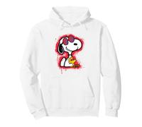 Peanuts Wyldstyle Snoopy Woodstock Graffiti Stencil Art Pop Pullover Hoodie