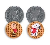Peanuts x Dash MultiMaker Mini 2pc Plate Pack (Snoopy with Heart & Charlie Brown with Heart)