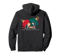 Peanuts Xmas Sally Schroeder Mistletoe Kiss Christmas Piano Pullover Hoodie