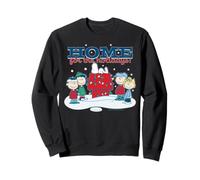 Peanuts Xmas Snoopy Charlie Sally Lucy Holiday Fun Dog House Sweatshirt