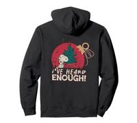 Peanuts Xmas Snoopy Grumpy Enough Music Christmas Lol Party Pullover Hoodie