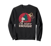 Peanuts Xmas Snoopy Grumpy Enough Music Christmas Party Lol Sweatshirt