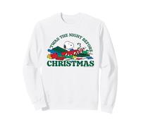 Peanuts Xmas Snoopy Night Before Christmas Beagle Happy Sweatshirt