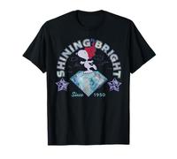 Peanuts Xmas Snoopy Shining Bright 1950 Classic Sparkle 90s T-Shirt
