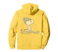 Peanuts Xmas Snoopy Skiing Sports Champion Retro Vintage 90s Pullover Hoodie