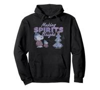 Peanuts Xmas Snoopy Woodstock Making Spirits Bright Vintage Pullover Hoodie
