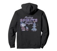 Peanuts Xmas Snoopy Woodstock Making Spirits Vintage Bright Pullover Hoodie