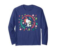 Peanuts Xmas Snoopy Woodstock Peppermint Fun Sprinkle Gifts Long Sleeve T-Shirt