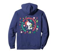 Peanuts Xmas Snoopy Woodstock Peppermint Fun Sprinkle Gifts Pullover Hoodie