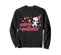 Peanuts Xmas Snoopy Woodstock Santa Hat Happy Treats Vintage Sweatshirt