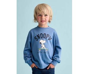 PeanutsÂ® SNOOPY boys' sweatshirt chambray blue