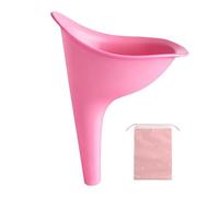 PEAPIN Female Urinal for Women - Portable Female Urination Device with Storage Bag, Reusable Standing Up Urine Funnel for Travel & Outdoor, No Leak Shewee for Camping, Hiking, Festival Essentials