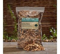 PEAR BBQ Smoking/Smoker Wood Chips 3 Litre - (24 Great Flavours available 100% Natural with nothing added) (Pear)