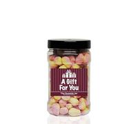 PEAR Drops 1.2kg Small Sweet Jar - A Personalised Gift Jar Filled with Your Favourite Retro Sweets! (A Gift for You)