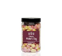 PEAR Drops 1.2kg Small Sweet Jar - A Personalised Gift Jar Filled with Your Favourite Retro Sweets! (Happy Mother’s Day)