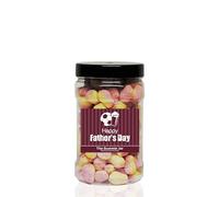 PEAR Drops 1.2kg Small Sweet Jar - A Personalised Gift Jar Filled with Your Favourite Retro Sweets! (Happy Father’s Day)