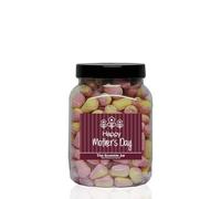 PEAR Drops 1.9kg Medium Sweet Jar - A Personalised Gift Jar Filled with Your Favourite Retro Sweets! (Happy Mother’s Day)