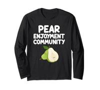 Pear Enjoyment Community Sweet Fall Fruits Bartlett Bosc Long Sleeve T-Shirt