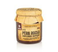 Pear Jam Rocha with Niepoort Wine - Glass with 280 g - Traditional Taste - Ideal for Desserts and Breakfast - No Dyes and Preservatives - Gourmet Product from Portugal