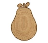 Pear jute rug Natural one size