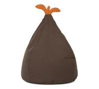 Pear Pouffe Khaki one size