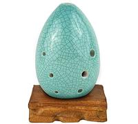 Pear-shaped Pottery Xun Beginners Practice Playing Xun Eight-hole F-tune Wind Instrument With Base ocarina instrument (8)