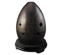 Pear-shaped Pottery Xun Beginners Practice Playing Xun Eight-hole F-tune Wind Instrument With Base ocarina instrument (7)