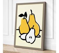 Pear Studies Modern Canvas Wall Art Print 18x12 Inch (46 x 30 cm)