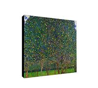 Pear Tree By Gustav Klimt - Canvas Wall Art Framed Print - Various Sizes (18x18 inches)