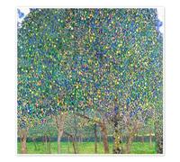 Pear Tree Poster by Gustav Klimt 40 x 40 cm Green Wall art Wall decor
