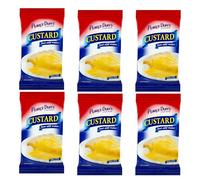 Pearce Duff’s Custard Powder 6 Pack - 6 x 72g - Classic Creamy Dessert Custard Mix - Easy to Prepare - Includes Gifty Goodness Shopping List