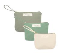 Pearhead 3 Pack Change Me Feed Me Dress Me On The Go Baby Neutral Diaper Bag Accessories Recycled Cotton 3 Pack