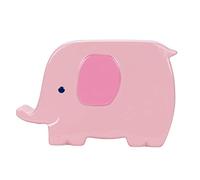 Pearhead Best Buddies Ceramic Keepsake Bank, Pink Elephant 97150