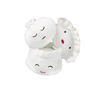 Pearhead Dim Sum Pet Toys, Squeaky Dog Toy Set, Pet Owner Must Have Dog Accessory, Soft Plush Squeaker Dog Toys, Set of 3