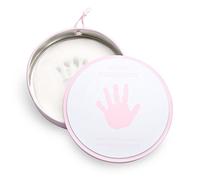 Pearhead "My Little Babyprints Handprint or Footprint Keepsake Tin and Impression Material Kit, Mothers Day New Mum Gifts, Pink