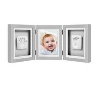 Pearhead P63007 Baby Table Frame. With Included to create Hand or Foot Print Set - Grey