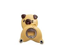 Pearhead Pug Butt Bottle Opener, Wall Mountable Bar Bottle Opener, Whimsical Pet Themed Bottle Opener