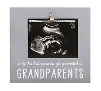 Pearhead Sonogram Photo Frame for Grandparents, Grandma and Grandpa Baby Keepsake Picture Frame, Pregnancy Announcement Accessory, Baby's First Christmas Gifts, Holiday Gift Ideas, Baby Holiday Gifts,