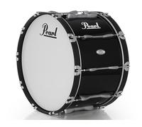 Pearl, 24 inches Marching Bass Drum, Midnight Black (FBDB2414/A46)