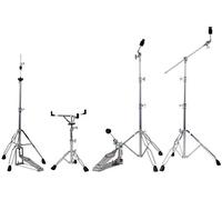 Pearl 830 Series Complete Double Braced Drum Hardware Pack including H830 Hi-Hat stand P930 Bass Drum Pedal BC830 Boom Cymbal Stand C830 Cymbal Stand and S830 Snare Stand