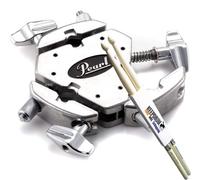 Pearl ADP-30 3-Way Adapter Multi Clamp + 1 Pair of Keepdrum Drumsticks