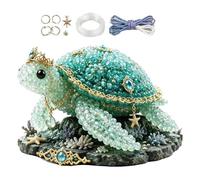 Pearl Animals - Creation Animal Bead Kit, Beaded Embroidery Cute Underwater Creatures | 3D Beading Art Set Realistic Theme | DIY Beginners Manual Activity Proj