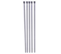 Pearl Automotive PTW08 Cable Ties for Wheel Trims - Silver (Pack of 100)