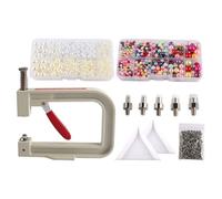 Pearl Beading Machine Hand Press Set for Craft Hats and Embroidery Patterns