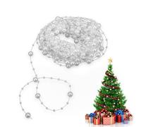 Pearl Beads Chain Garland 10m 32.8Ft Artificial Pearls String Beads Chain Garland Fishing Line for Table Wedding Party Christmas Tree Decoration Supplies