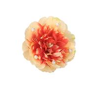Pearl Beads Decors Peony Flower Shape Hairpins Hot Girls Duckbill Hair Clip Chinese Ponytail Hair Clip For Woman