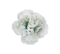 Pearl Beads Decors Peony Flower Shape Hairpins Hot Girls Duckbill Hair Clip Chinese Ponytail Hair Clip For Woman