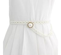 Pearl Belt for Wedding Dress Belly Chain - Women's Belts Ladies Waist Excellent Quality Beautiful Fashionable Fashion Accessory Western Outfits A3819