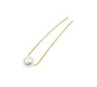 Pearl Bobby Pins 10pcs Metal Vintage U Shape Hairpin Pearls Hair Sticks Long Hair Bun Fixed Hair Clip Wedding Womens Sweet Hair(A gold)