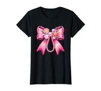 Pearl Bow Starfish Shell Pastel Oceancore Aesthetic T-Shirt